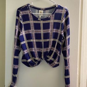 Crop top long sleeve